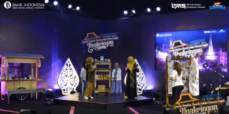 Acara yang digelar secara virtual. (Youtube BI Jateng)<br>