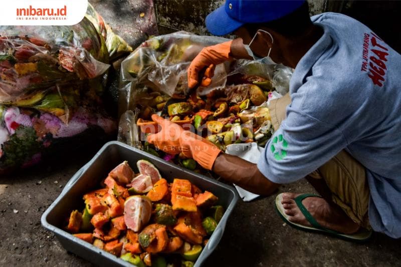 Makanan untuk maggot. (Inibaru.id/ Audrian F)<br>