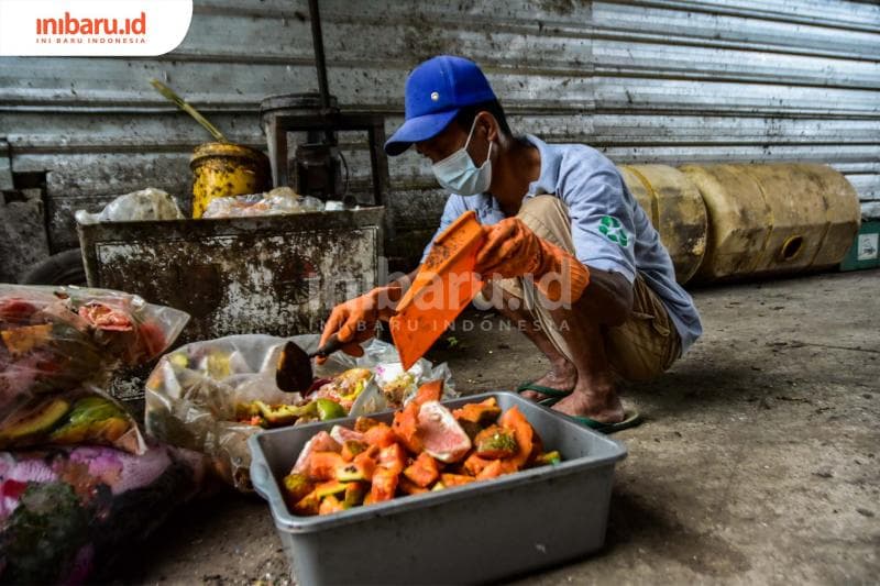 Makanan untuk maggot. (Inibaru.id/ Audrian F)<br>