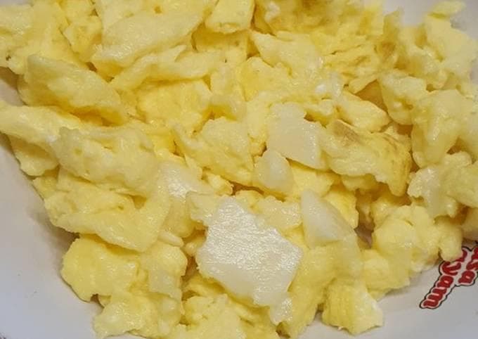 Telur orak-arik. (Cookpad/Venny)