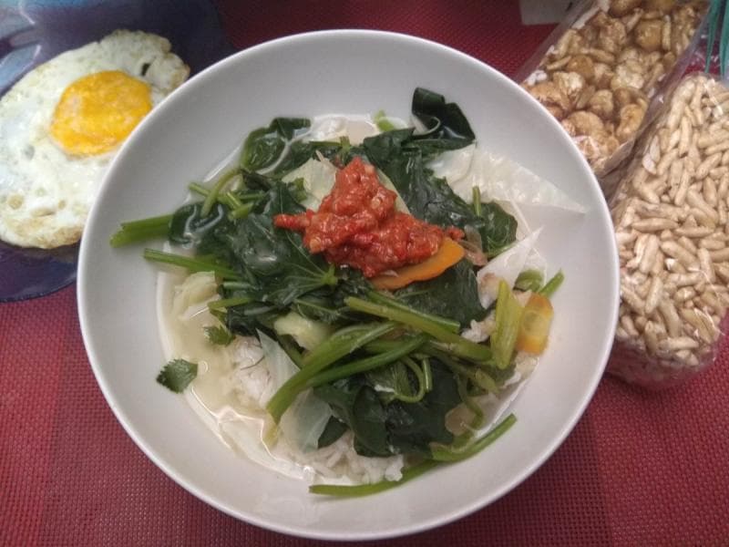 Sayur bening. (Twitter/bangsari)