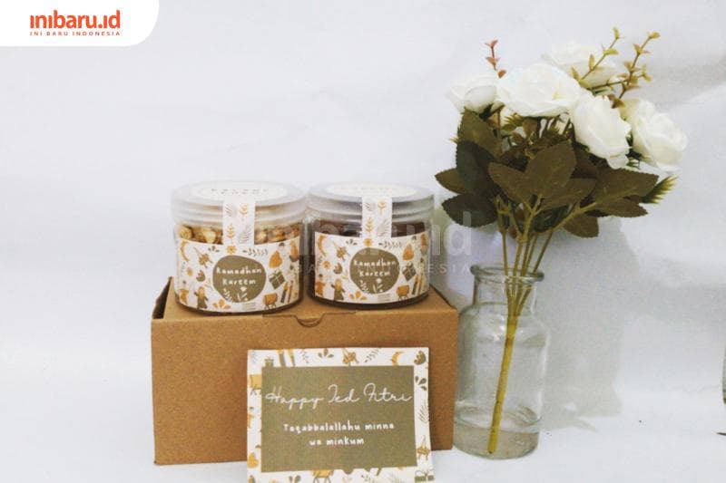 Paket hampers lebaran Oalaa gifts. (Inibaru.id/Kharisma Ghana T)
