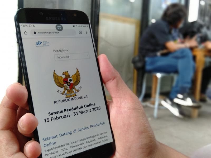 Sensus penduduk 2020. (pikiran-rakyat)