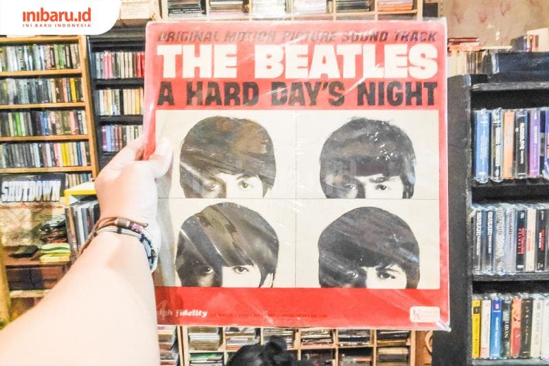 Meskipun era digitalisasi musik menjamur, rilisan fisik termasuk <i>vinyl </i>ternyata masih digemari, <i>lo!</i> (Inibaru.id/ Bayu N)