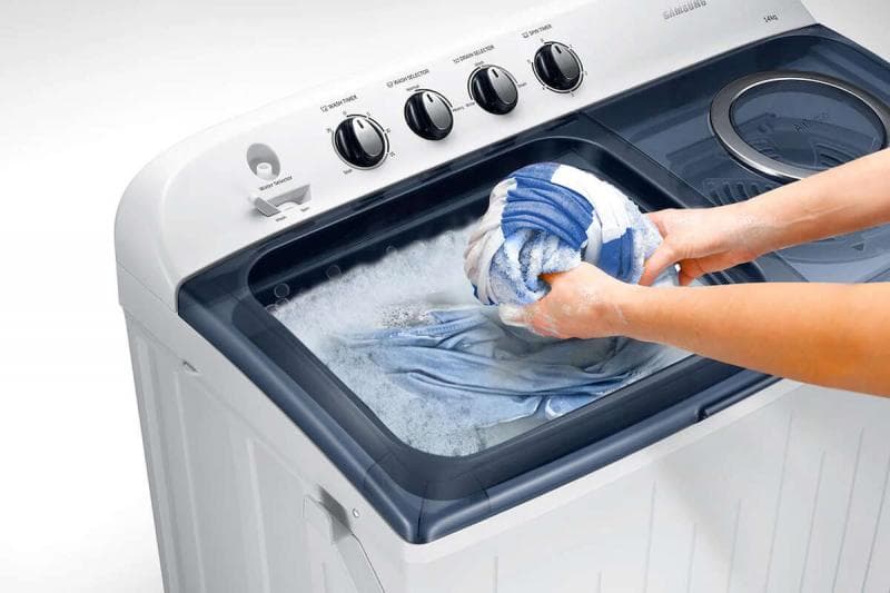 Mesin cuci 2 tabung. (Priceprice.com)