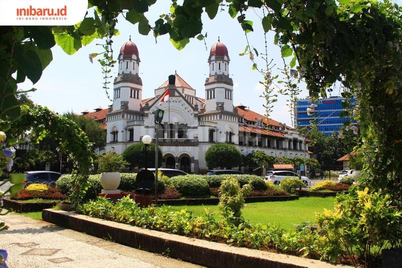 Lawang Sewu masuk dalam rencana jalur trem Kota Semarang. (Inibaru.id/Triawanda Tirta Aditya)