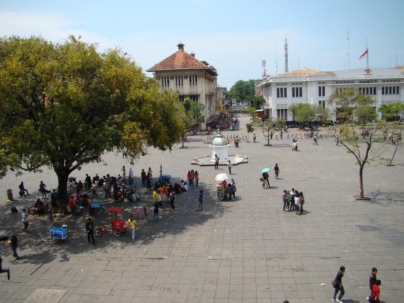 Kota Tua Jakarta, tempat Batavia dulu sempat berjaya. (Flickr/

Brian Giesen)