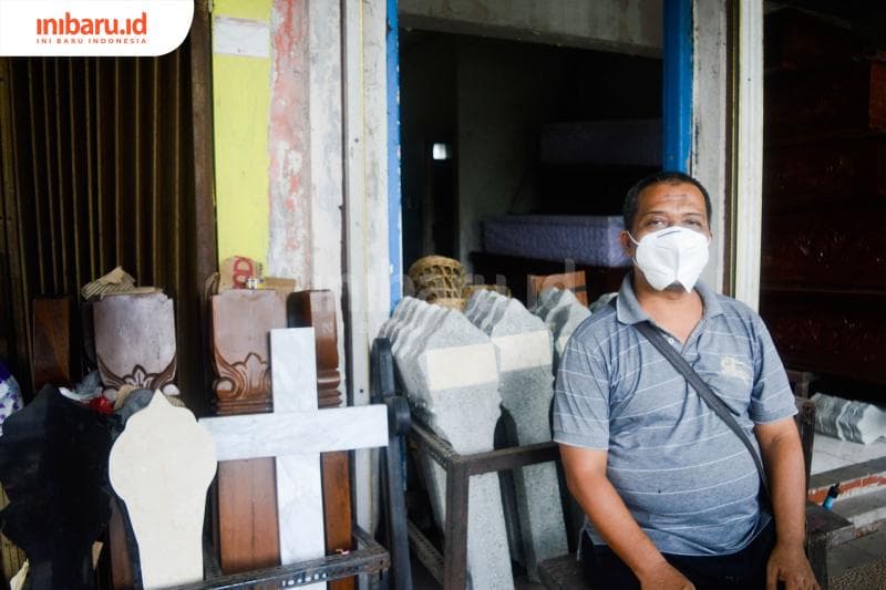 Peti Mati dan Nisan Siap Pakai di Bergota, Gimana 'Bisnis Kematian' Berjalan di Sana?