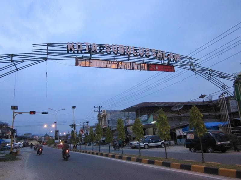 Subulussalam, kota tersepi di Indonesia. (Cepologis)