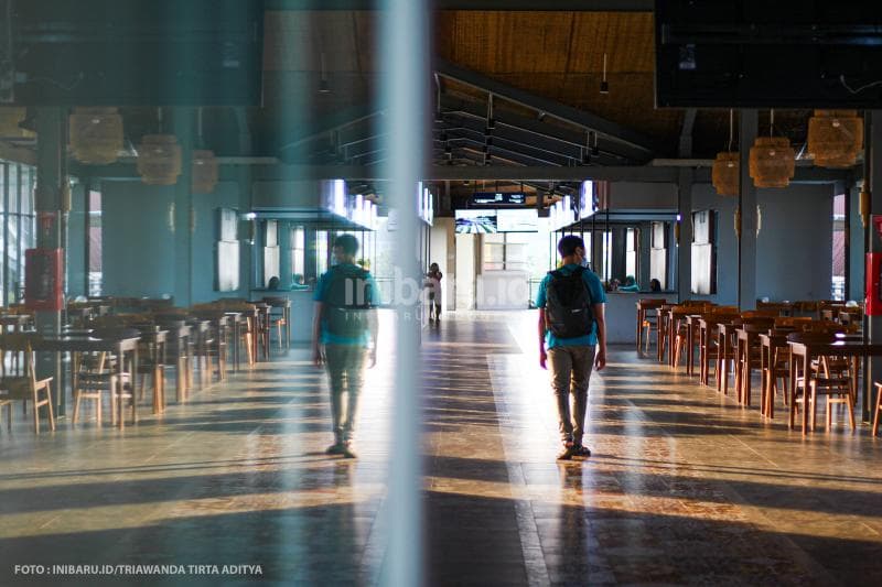 Ada 3 lantai di Rest Area ini.<br>