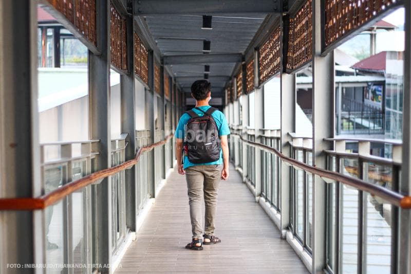 Salah satu spot instagrammable di Rest Area Pendopo.&nbsp;<br>