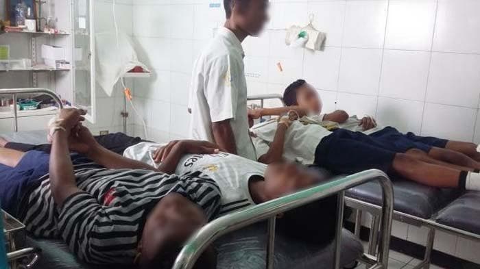 Korban diminta makan kotoran di Maumere (POS-KUPANG.COM/FELIKS JANGGU)