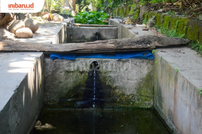 Driving, model pengairan air secara alami yang digunakan warga pada setiap kolam. (Inibaru.id/Kharisma Ghana Tawakal)