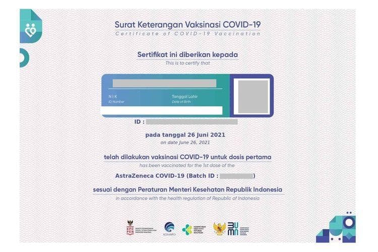 Usai PPKM diperpanjang hingga 16 Agustus 2021, pengunjung lokasi-lokasi ini harus menunjukkan sertifikat vaksin Covid-19. (Pedulilindungi via Kompas)