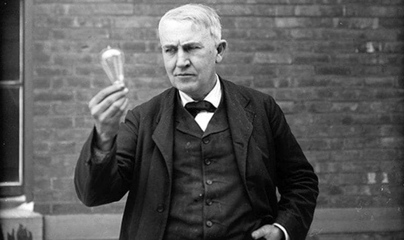 Thomas Alva Edison juga berkali-kali mengalami kegagalan. (via MMC Kalteng)