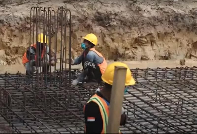 Pembangunan BTS mengalami kendala. (Metro TV)