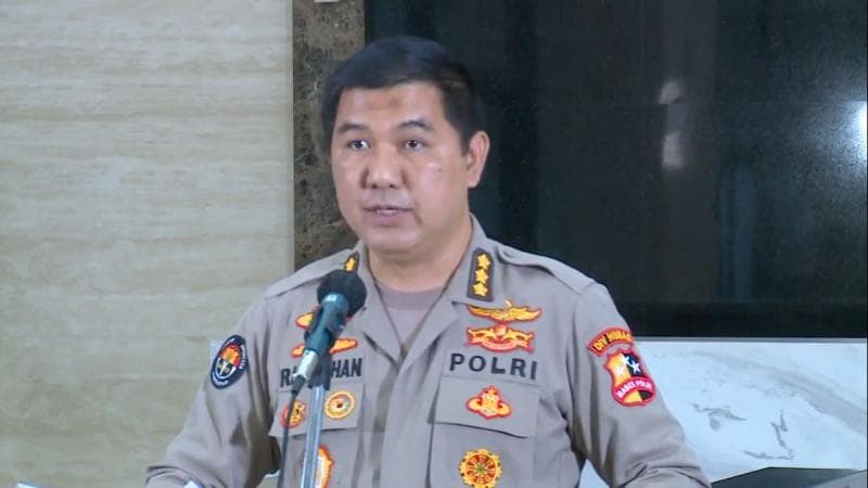 Kabag Penum Divisi Humas Polri Kombes Ahmad Ramadhan memastikan korban MS sudah melaporkan kasus ini ke polisi didampingi KPI. (Voi/Youtube Div Humas Mabes Polri)
