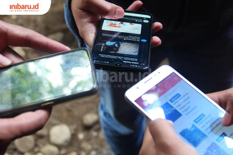 Masyarakat 3T masih kesulitan mendapat sinyal telekomunikasi. (Inibaru.id/ Triawanda Tirta Aditya)