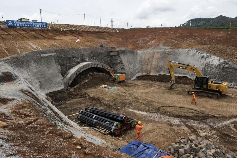 Pembengkakan biaya proyek kereta cepat bakal diaduit. (Antara/M Agung Rajasa)