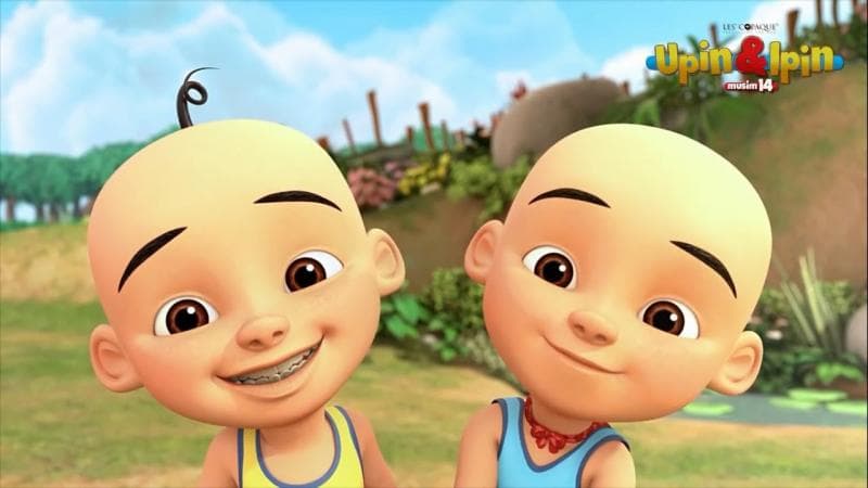 Upin &amp; Ipin, animasi yang dituding propaganda Malaysia oleh Ketua KPI Agung Suprio (Youtube/Upin &amp; Ipin)