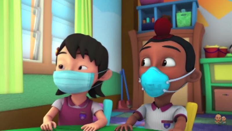 Susanti, karakter di Upin dan &amp; Ipin dari Indonesia. (Twitter.com/mail_oppa)