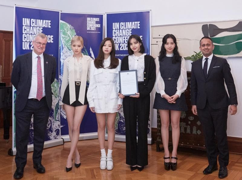 Blackpink jadi duta SDGs yang ditunjuk oleh PBB. (Twitter.com/BLACKPINKGLOBAL)