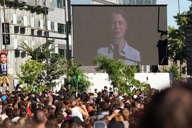 Aktivis lingkungan dari anak muda, Greta Thurnberg. (Flickr/

Rebecca Lessard)