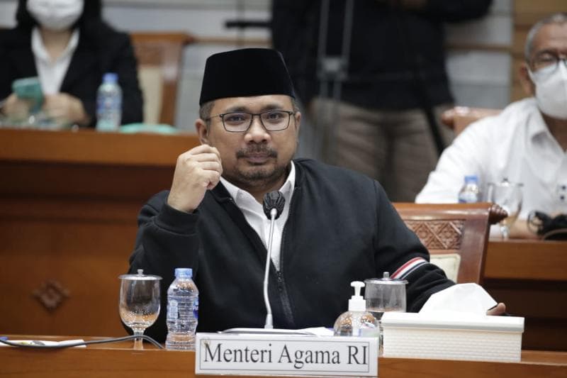 Menag Yaqut Cholil Qoumas menyebut Kemenag sudah melakukan sejumlah langkah untuk mencegah kekerasan seksual di pesantren. (Medcom/ Dok Humas Kemenag)