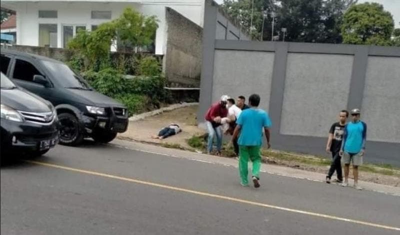 Pelaku tabrak lari sejoli Nagreg sudah ditangkap polisi. (Twitter/LambeyNyengir)