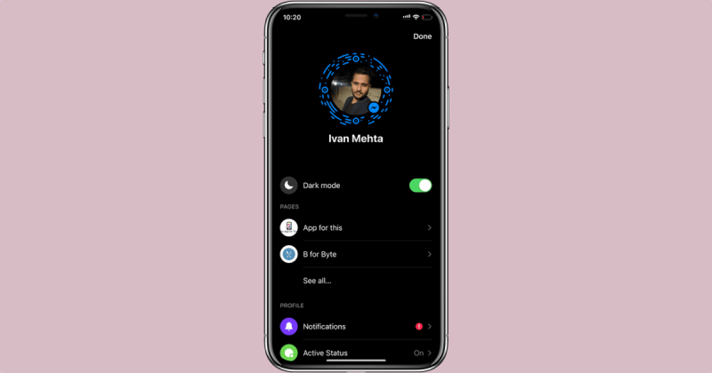 <i>Dark mode</i>&nbsp;LINE (thenextweb.com)