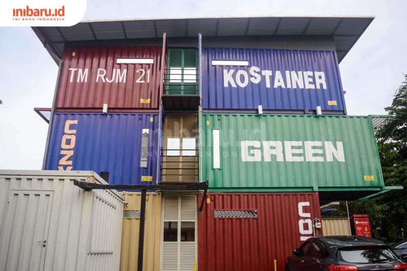 Menginap Murah di 'Peti Kemas', Hotel Kontainer Rejosari Semarang