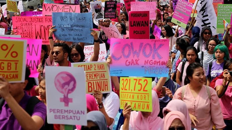 Perayaan Hari Perempuan Internasional di Indonesia. (Australia Indonesia)