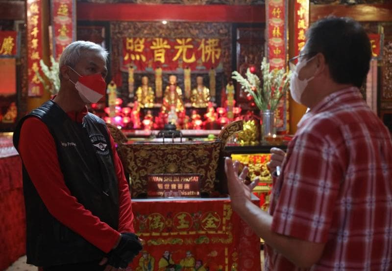 Di sejumlah tempat, perayaan Imlek bakal sederhana. (Dok Pemprov Jateng)