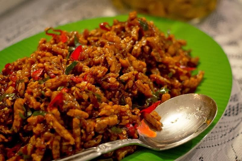 Tempe orek di warteg. (pengusahasukses.com)