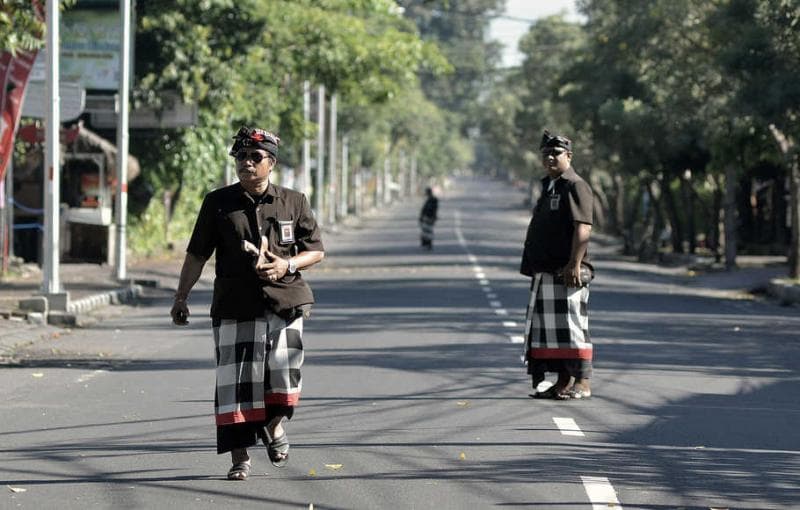 Ada sejumlah hal yang boleh dan nggak boleh dilakukan saat Nyepi. (Beritasatu/Antara)