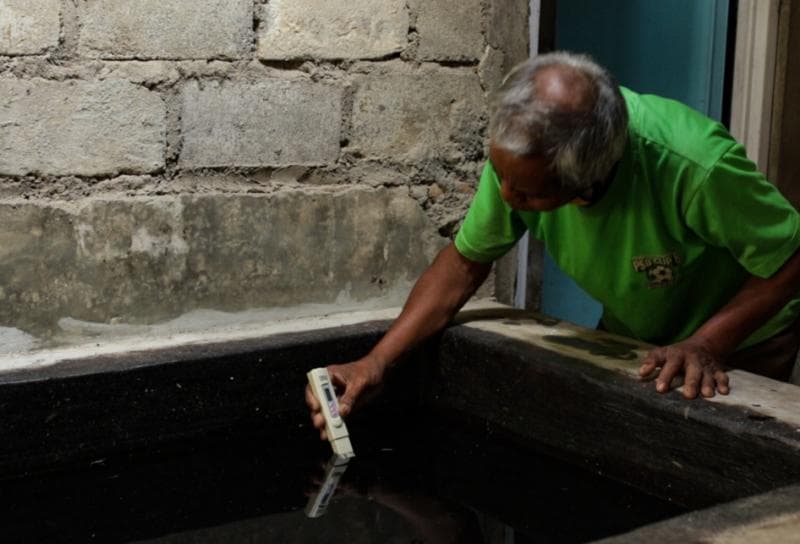 Sulit Air, Warga Satu Dukuh Hanya Andalkan Air Hujan untuk Dikonsumsi