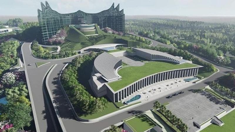 Ada tudingan nggak ada investor tertarik membiayai pembangunan IKN, pemerintah membantah. (Instagram @Nyoman_Nuarta)