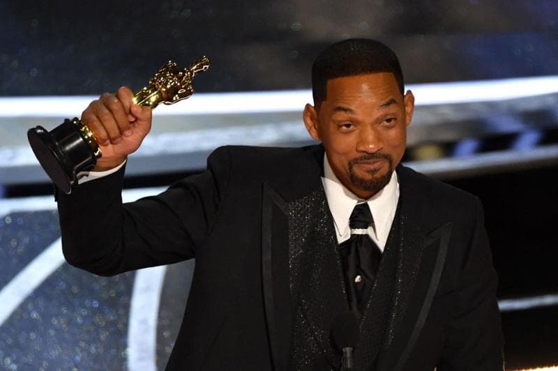 Will Smith jadi salah satu pemenang Oscar 2022. (ROBYN BECK/AFP via Getty Images)