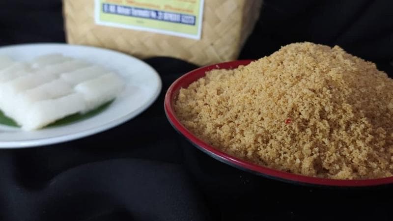 Pencok yang sudah selesai disangrai dan dibumbui (Instagram/Ketan Bariyah)