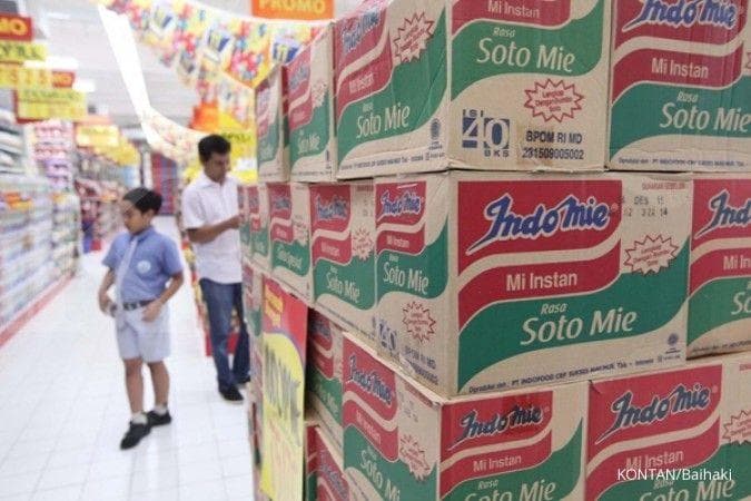 Harga mi instan naik namun tidak begitu signifikan. (kontan.co.id)