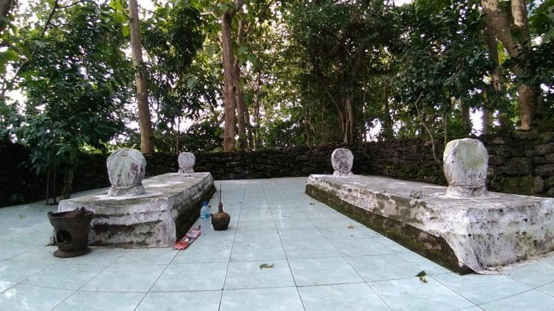 Tempat peristirahatan Sunan Panggung. (Twitter/nanowars)