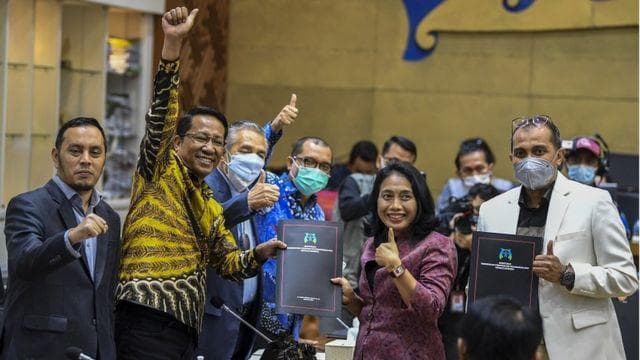 Sembilan jenis kekerasan seksual diatur dalam UU TPKS (Antara/Galih Pradipta)