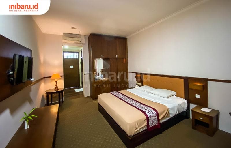 Suasana Deluxe Room d’Emmerick Hotel. (Inibaru.id/Kharisma Ghana Tawakal)