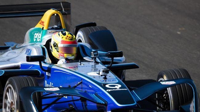 Penyelenggaraan Formula E di Jakarta. (Sam Bloxham-LAT-Formula E)