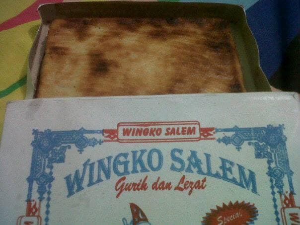 Penampakan wingko salem khas Demak. (Facebook/Yuzuka Tono)