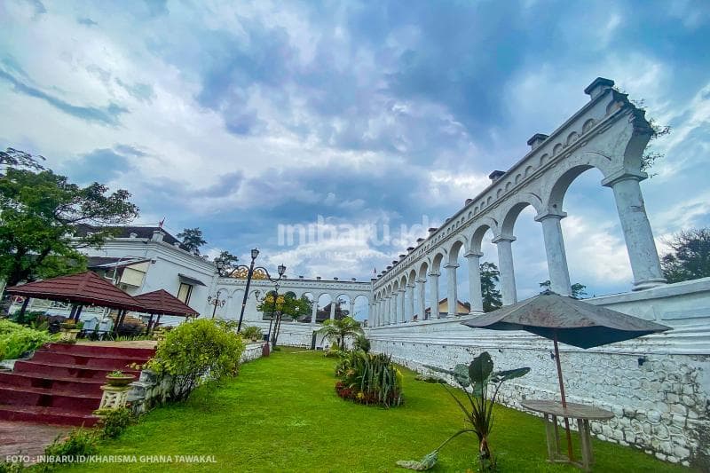 Bagian belakang Benteng Hock Salatiga yang telah direnovasi.