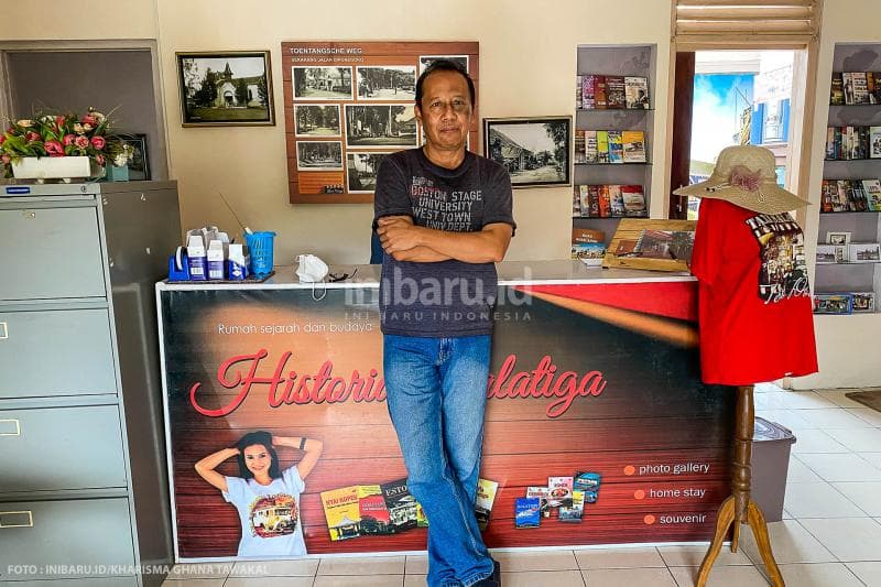 Eddy Supangkat, pemilik Rumah Historia Salatiga.