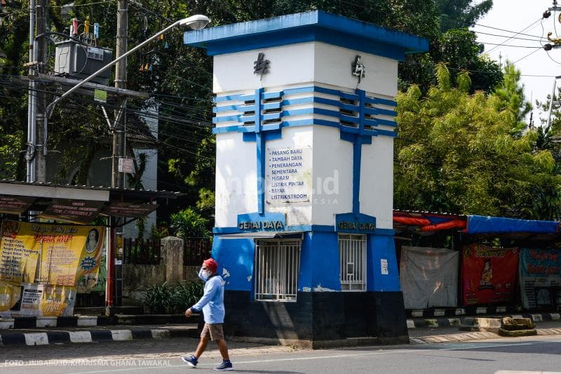 Sisa Gardu ANIEM yang masih utuh di sekitar Alun-Alun Pancasila.