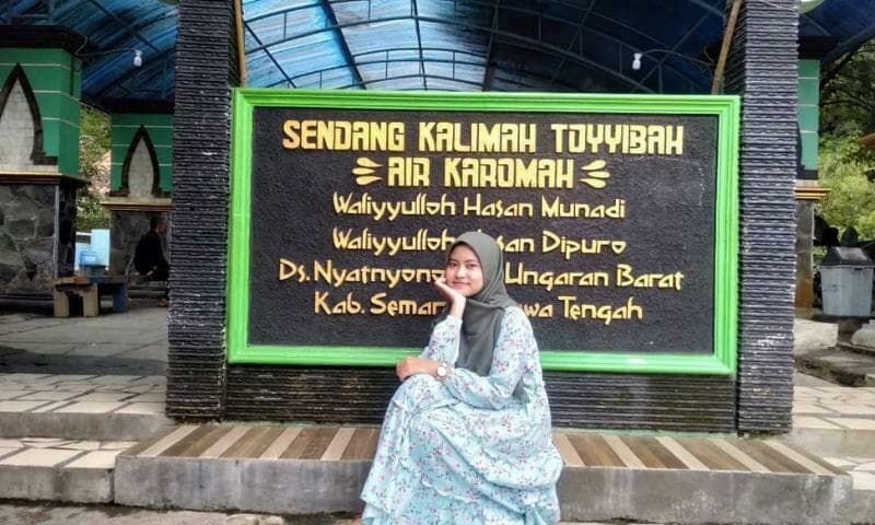 Air Sendang Kalimah Toyyibah yang dipercaya mampu menyembuhkan beragam penyakit. (Hotelier)