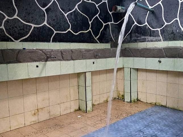 Pancuran air Sendang&nbsp;Kalimah Toyyibah yang penuh dengan manfaat. (Google Maps/PutriIsnayniDewi)